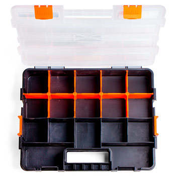 Кейс-органайзер с 8 отделениями К-07 (КВТ)