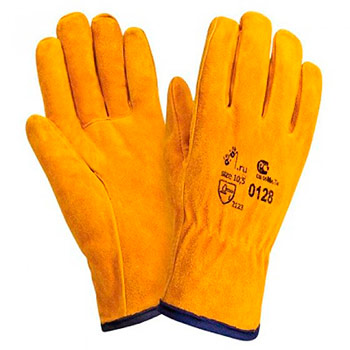 Перчатки цельноспилковые утепленные